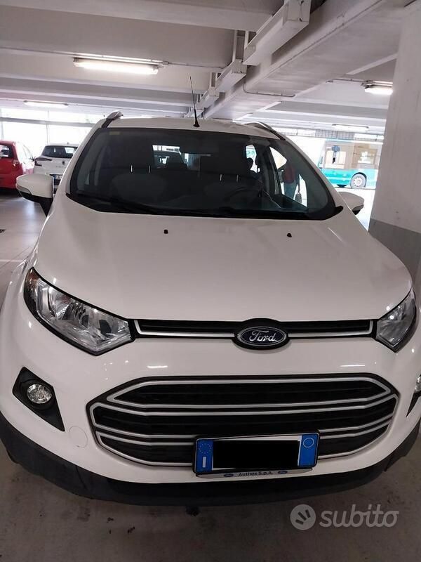 Usata Ford Ecosport 125 CV (91 kW) 2017 Bianco SUV