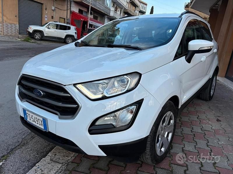 Usata Ford Ecosport S 100 CV (73 kW) 2018 Bianco SUV