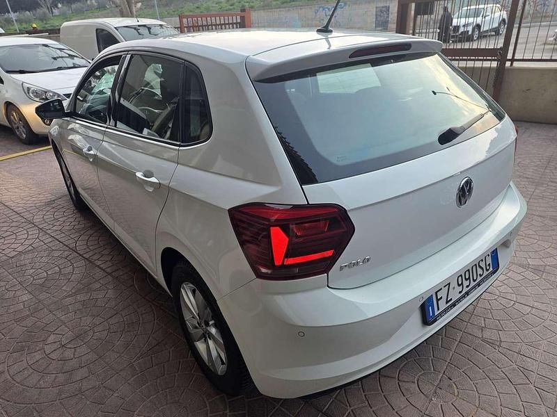 Usata VW Polo Comfortline 95 CV (69 kW) 2019 Bianco Utilitaria
