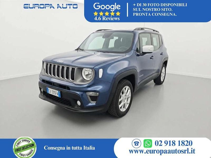 Usata Jeep Renegade Limited 131 CV (96 kW) 2022 Blu/azzurro SUV