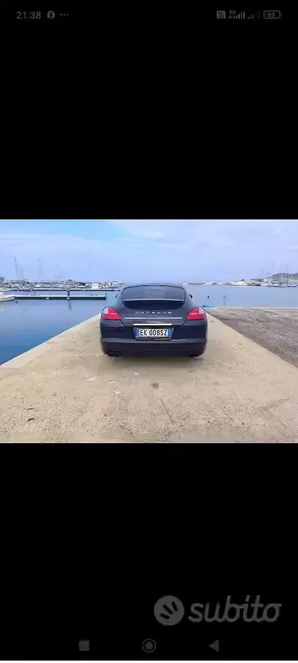Usata Porsche Panamera 250 CV (183 kW) 2011 Bluazzurro Utilitaria