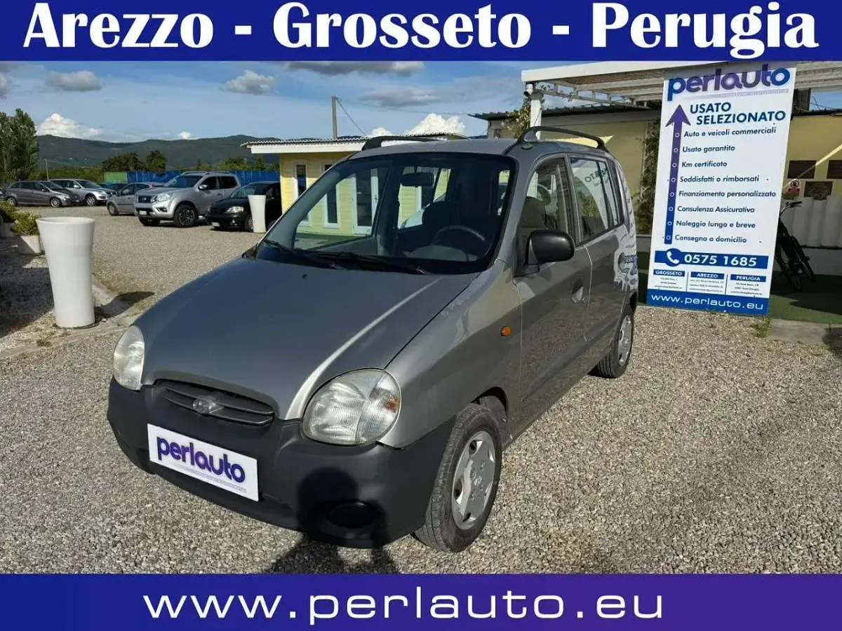 Usata Hyundai Atos 54 CV (39 kW) 1999 Argento Utilitaria