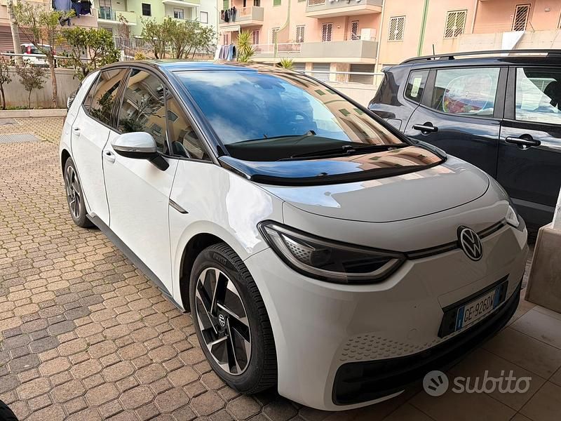 Brugt VW ID.3 Pro 150 kW (204 HK) 2020 Hvid Hatchback