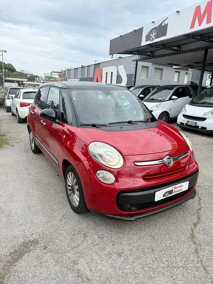 Usata Fiat 500L Pop Star 85 CV (62 kW) 2015 Rosso Monovolume