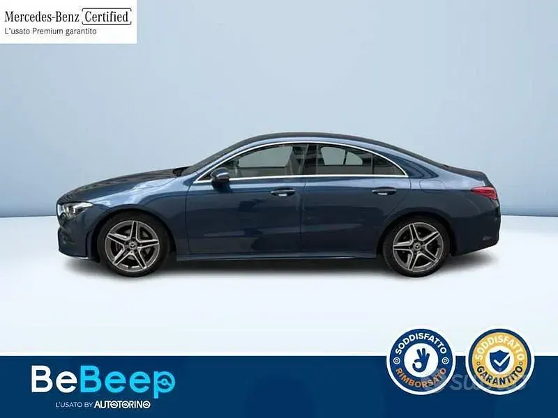 Usata Mercedes CLA180 Premium 136 CV (100 kW) 2023 Blu metallizzato Coupé