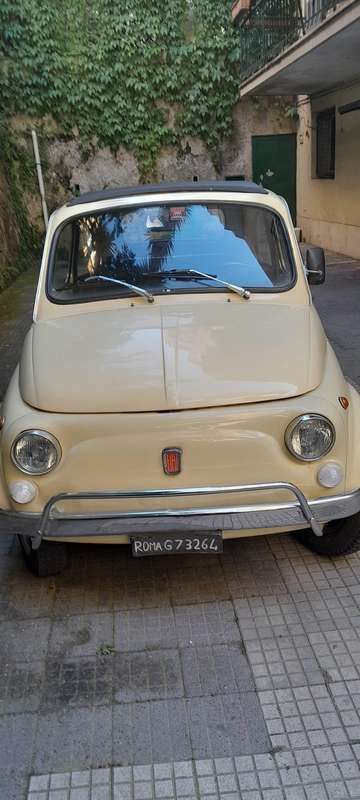 Beige Usata 1972 Fiat Cinquecento Due volumi | 3000 € - Immagine 1/2