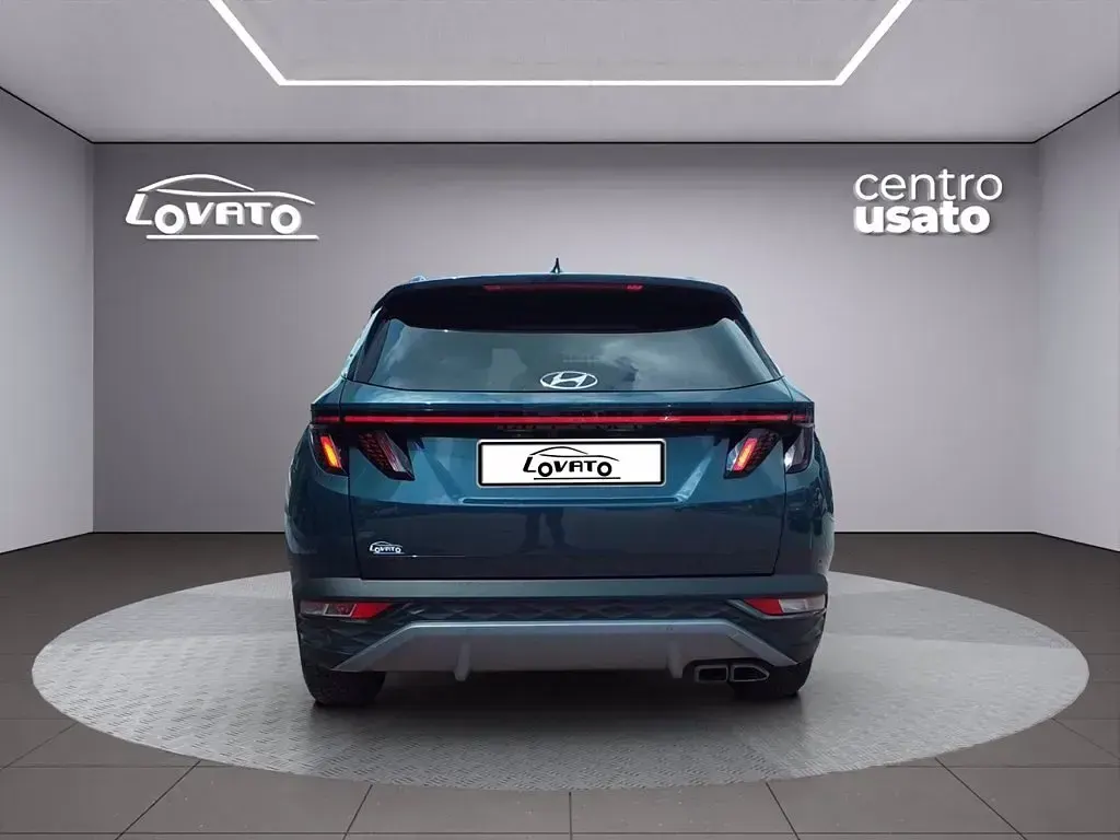 Usata Hyundai Tucson 150 CV (110 kW) 2021 Teal SUV