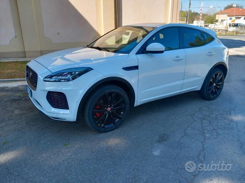 Usata Jaguar E-Pace R-Dynamic 150 CV (110 kW) 2019 Bianco SUV