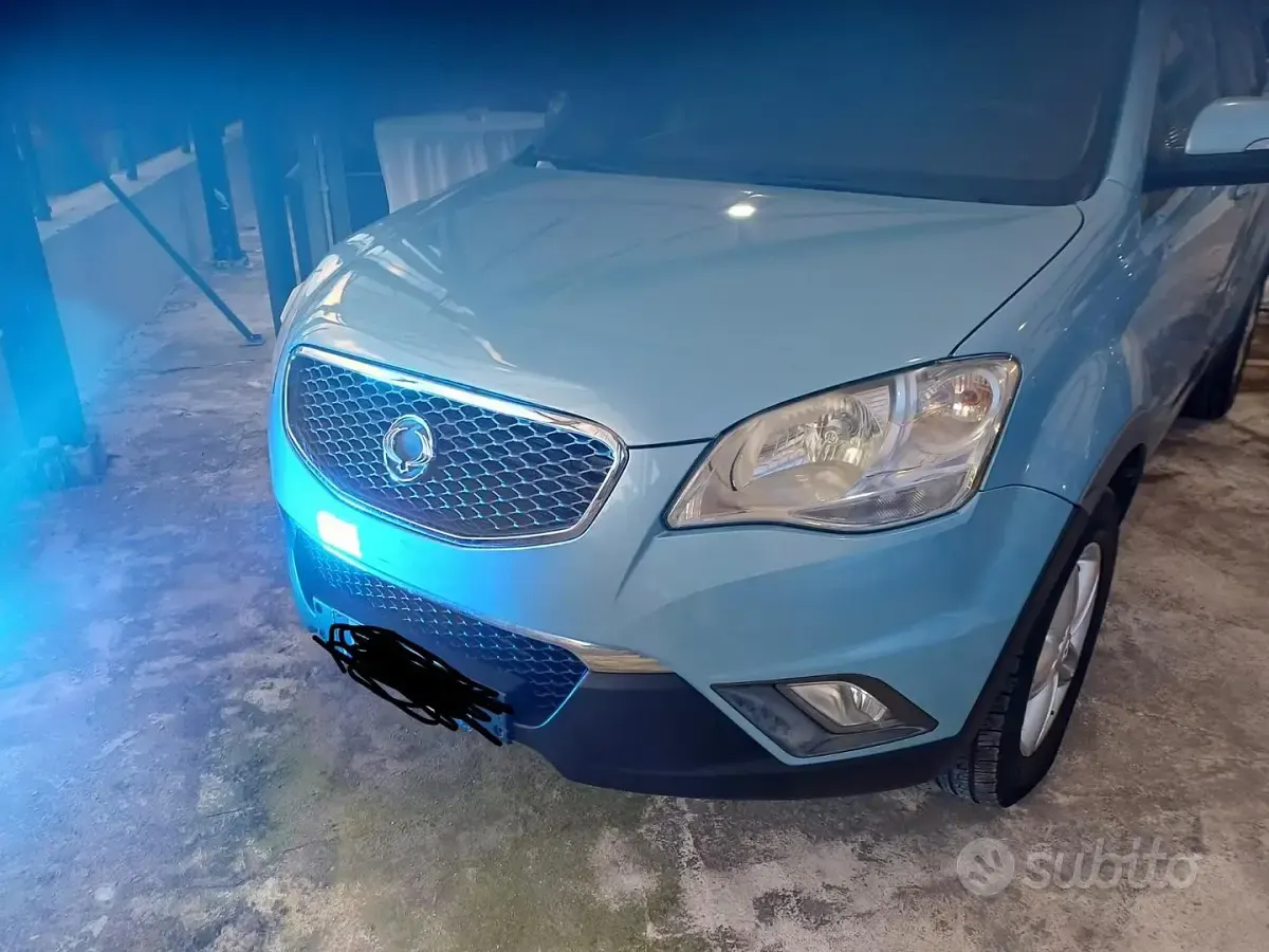 Usata SsangYong Korando 149 CV (109 kW) 2012 Blu SUV