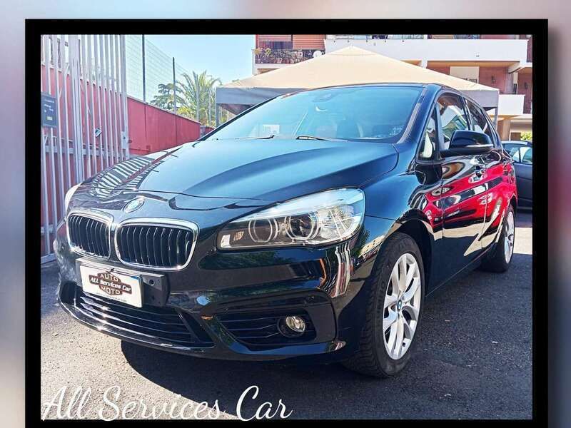 Usata BMW 218 Active Tourer Advantage 150 CV (110 kW) 2014 Nero Monovolume