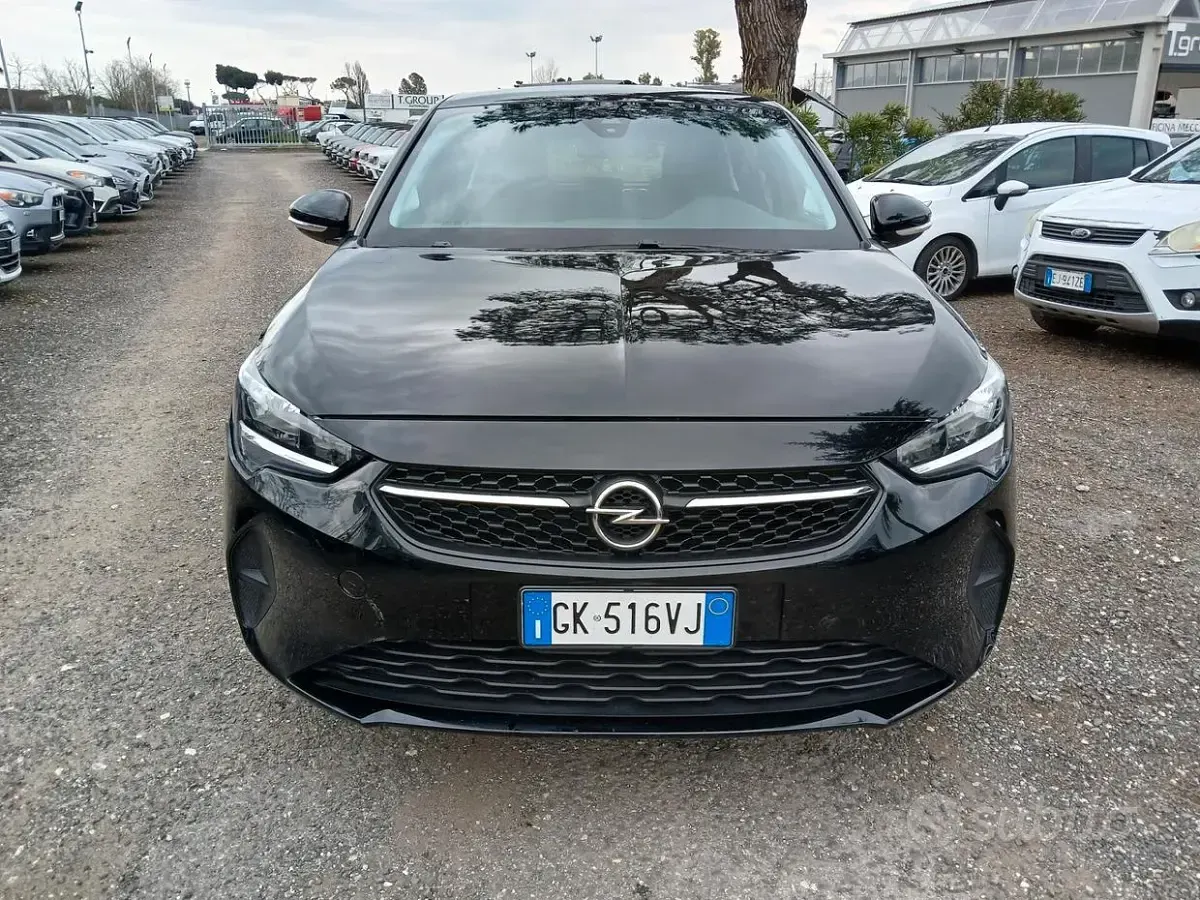 Usata Opel Corsa Edition 75 CV (55 kW) 2022 Nero Utilitaria