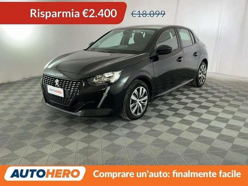 Nero Usata 2023 Peugeot 208 Active Utilitaria | 15.699 € (Buon prezzo) - Immagine 1/4