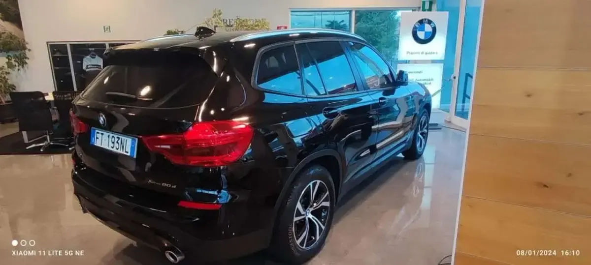 Usata BMW X3 190 CV (139 kW) 2018 Nero SUV