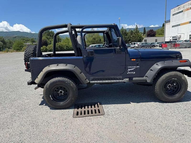 Usata Jeep Wrangler Limited 184 CV (135 kW) 1994 Blu/azzurro SUV