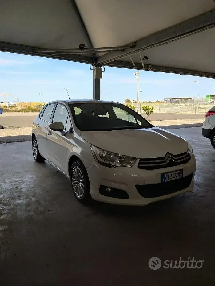 Usata Citroën C4 95 CV (69 kW) 2014 Bianco Berlina