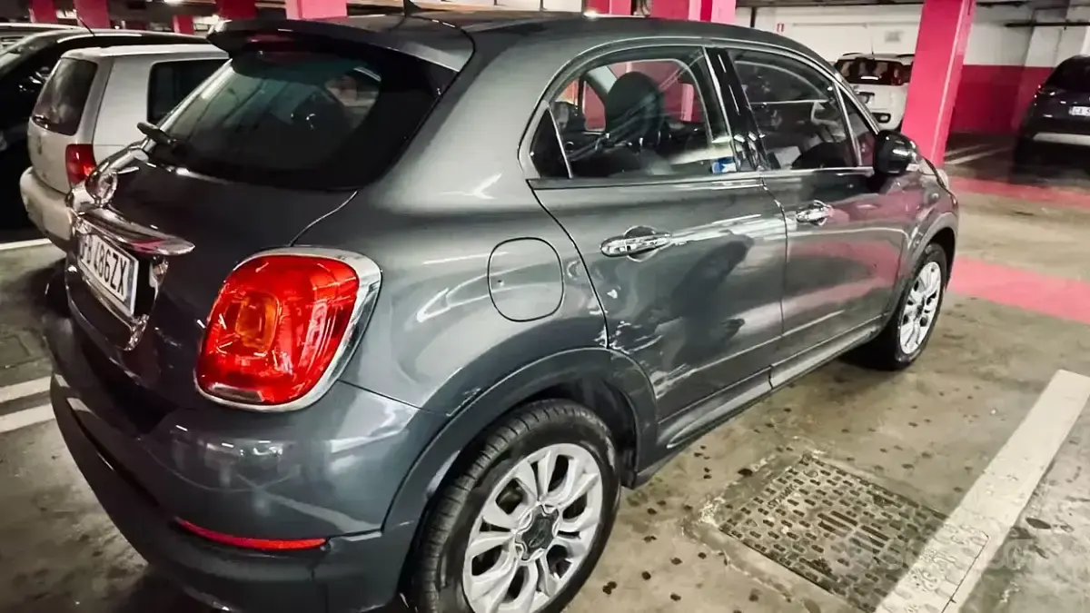 Usata Fiat 500X Pop Star 95 CV (69 kW) 2016 Grigio SUV