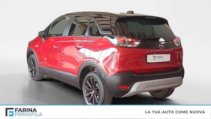Usata Opel Crossland X Design & Tech 110 CV (80 kW) 2022 Rosso/ tetto nero SUV