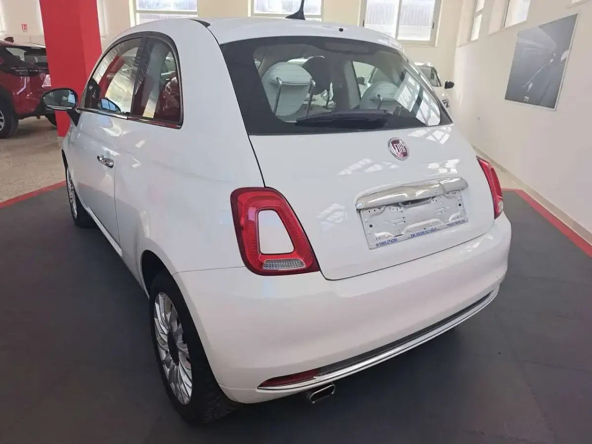 Usata Fiat 500 Lounge 69 CV (50 kW) 2020 Bianco Utilitaria