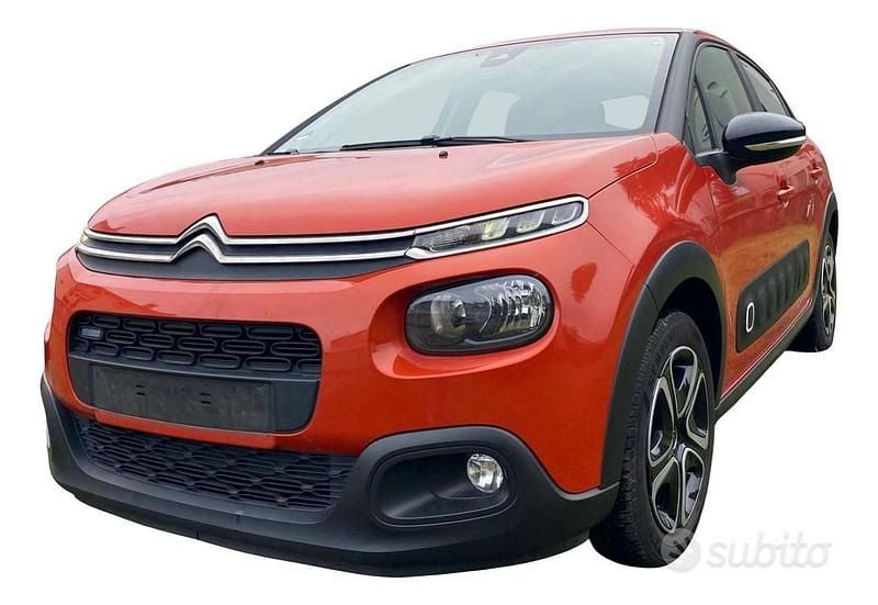 Usata Citroën C3 Feel 82 CV (60 kW) 2017 Rosso Berlina