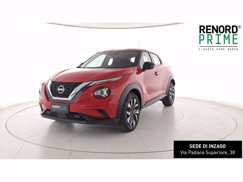 Usata Nissan Juke Acenta 114 CV (83 kW) 2023 Rosso SUV