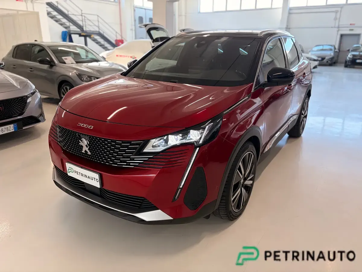 Usata Peugeot 3008 131 CV (96 kW) 2022 Rosso SUV