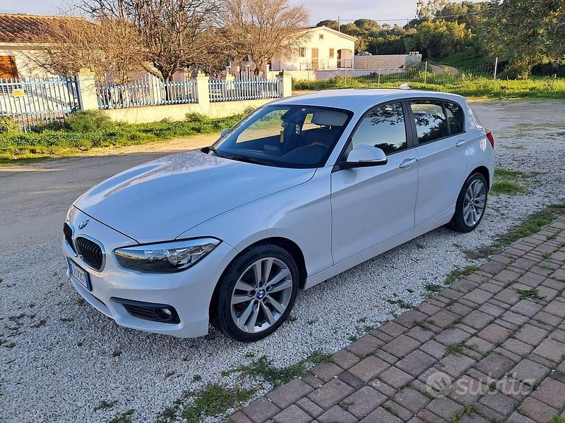 Usata BMW 116 2017 Bianco Utilitaria