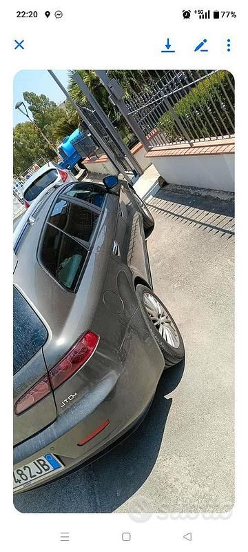 Grigio Usata 2011 Alfa Romeo 159 Station wagon | 5500 € (Molto cara) - Immagine 1/4