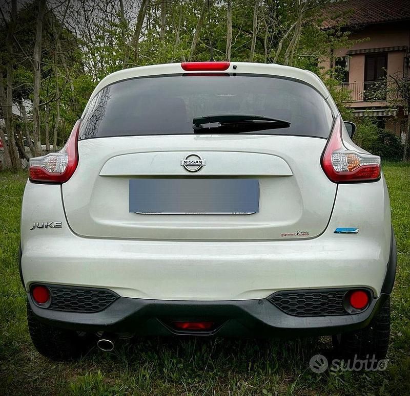 Usata Nissan Juke Acenta 110 CV (80 kW) 2016 Bianco SUV