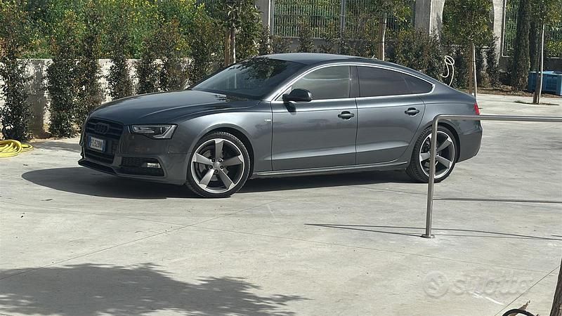 Usata Audi A5 190 CV (139 kW) 2015 Marrone Coupé