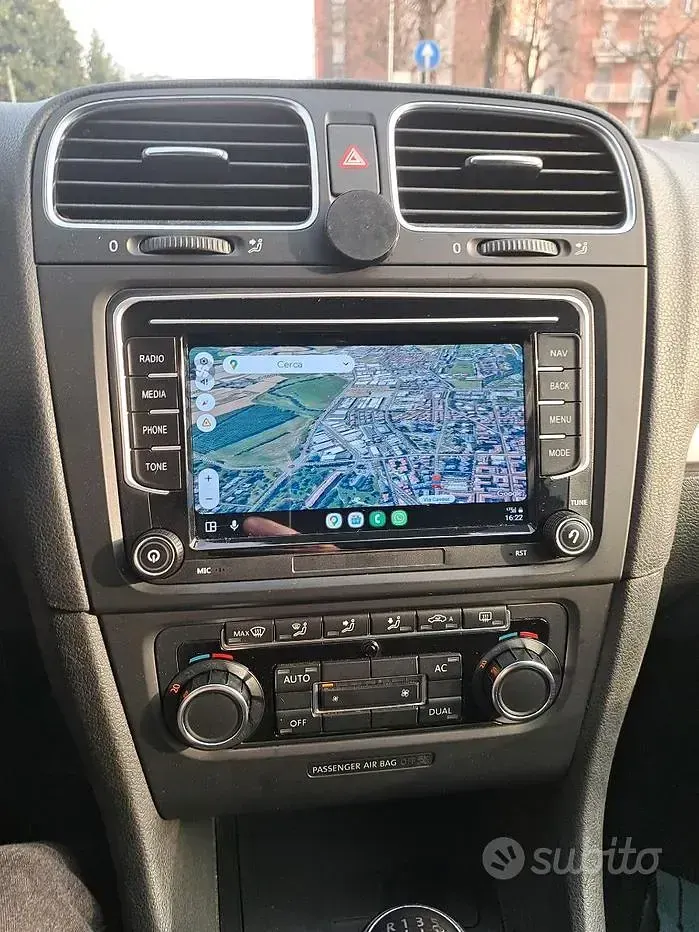 Usata VW Golf VI Highline 122 CV (89 kW) 2010 Grigio Utilitaria