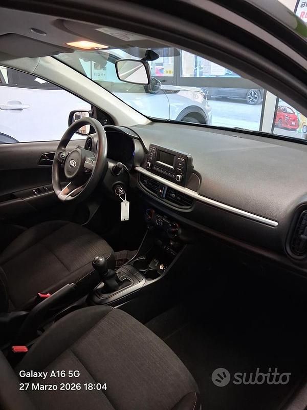 Usata Kia Picanto City 66 CV (48 kW) 2018 Nero Utilitaria