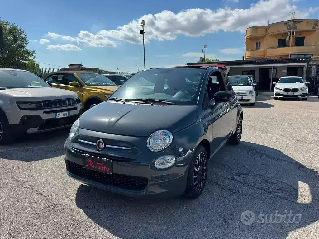 Usata Fiat 500C 69 CV (50 kW) 2022 Grigio Cabrio