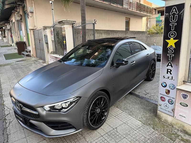 Usata Mercedes CLA220 Premium 190 CV (139 kW) 2022 Grigio Berlina