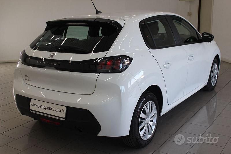 Usata Peugeot 208 Active 102 CV (75 kW) 2022 Bianco Utilitaria