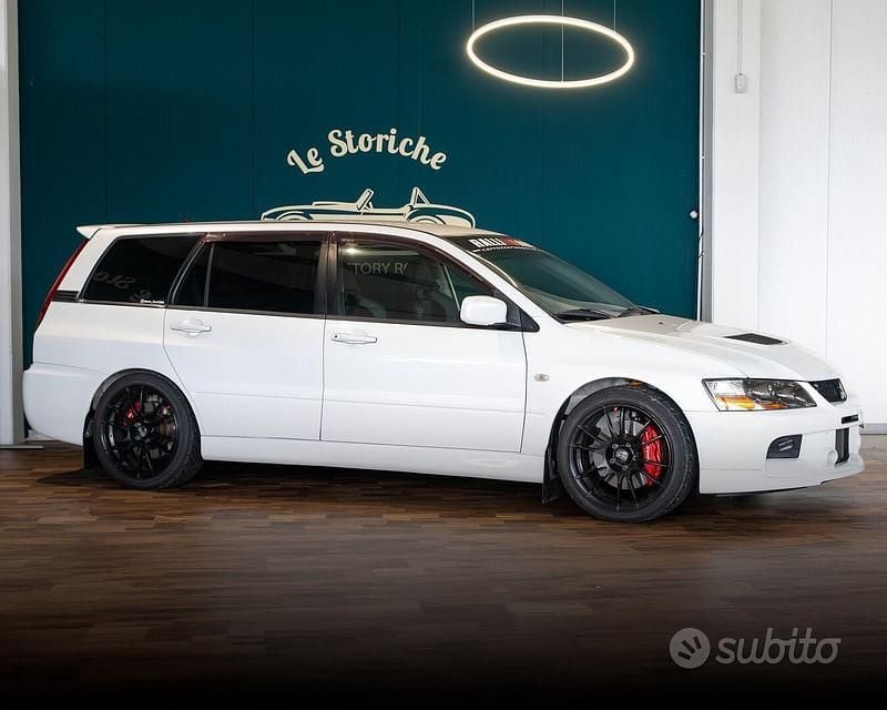 Usata Mitsubishi Lancer 280 CV (205 kW) 2005 Bianco Station wagon
