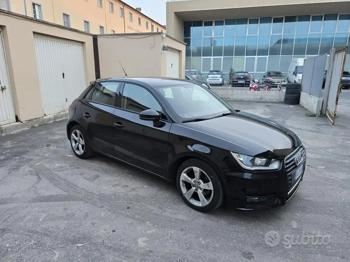 Usata Audi A1 90 CV (66 kW) 2015 Nero Utilitaria