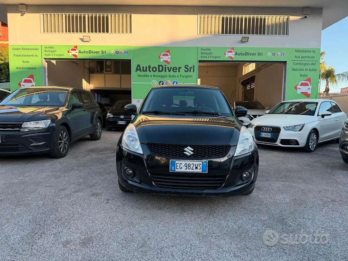 Usata Suzuki Swift GL 94 CV (69 kW) 2011 Nero Utilitaria