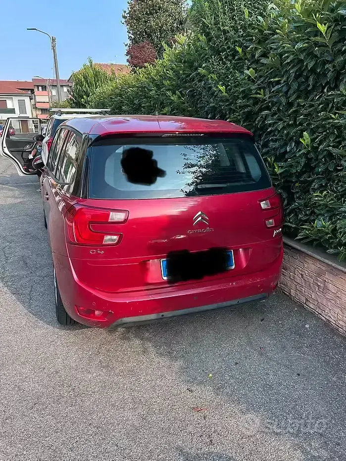 Usata Citroën C4 Picasso 112 CV (82 kW) 2015 Rosso Monovolume