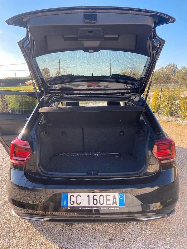 Usata VW Polo 95 CV (69 kW) 2020 Nero Berlina