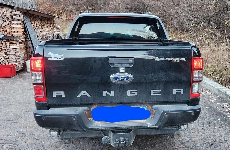 Usata Ford Ranger Wildtrack 160 CV (117 kW) 2019 Nero Pick-up