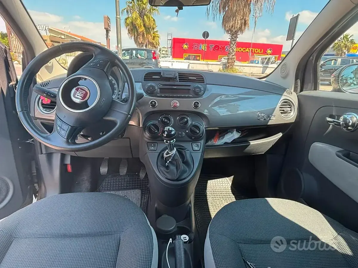Usata Fiat 500 69 CV (50 kW) 2015 Grigio Berlina