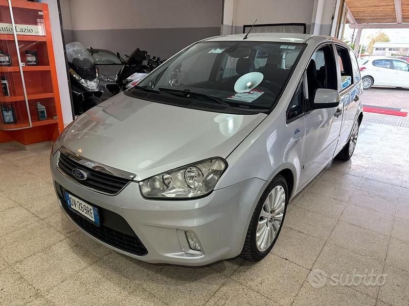 Grigio Usata 2009 Ford C-MAX Titanium Monovolume | 3900 € (Buon prezzo) - Immagine 1/4