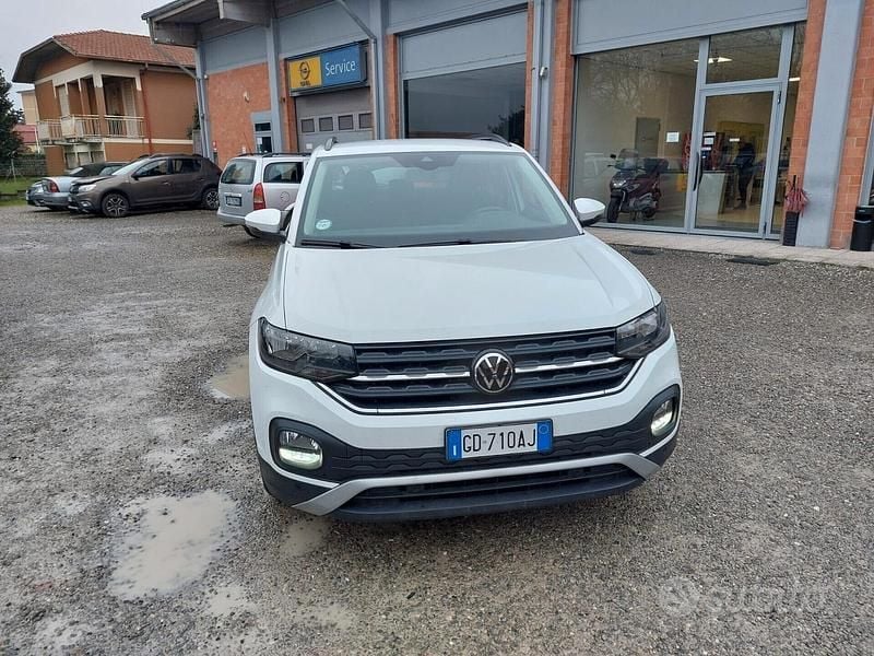 Usata VW T-Cross Advance 95 CV (69 kW) 2020 Bianco SUV