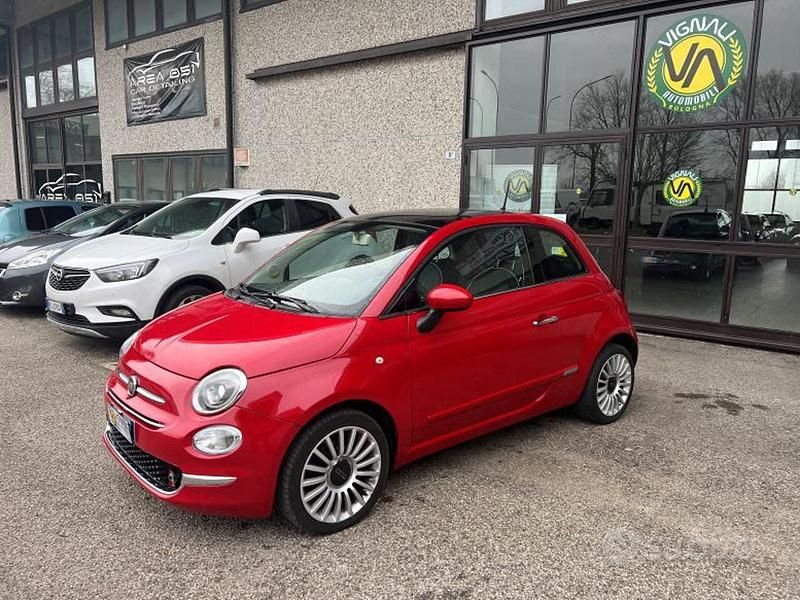 Usata Fiat 500 69 CV (50 kW) 2017 Rosso Utilitaria