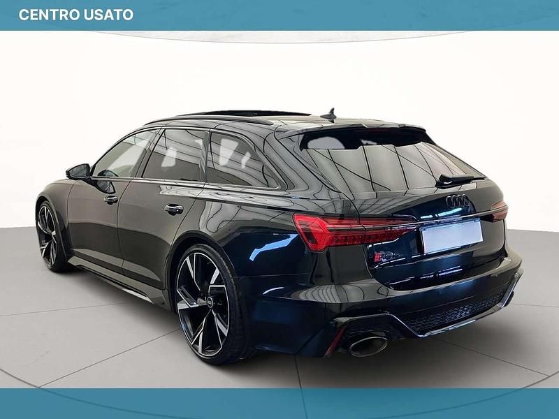 Usata Audi RS6 600 CV (441 kW) 2021 Nero sebring effetto cristallo Station wagon