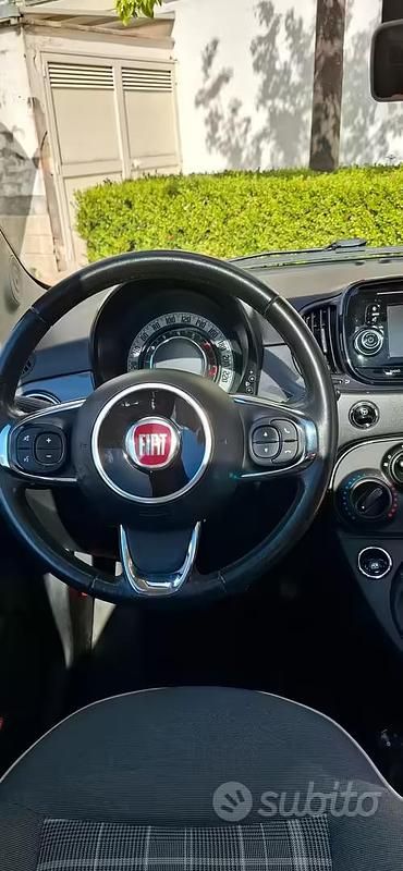 Usata Fiat 500 69 CV (50 kW) 2018 Grigio Berlina