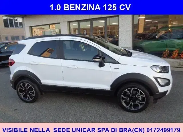 Usado Ford Ecosport Active 125 CV (91 kW) 2021 Blanco SUV
