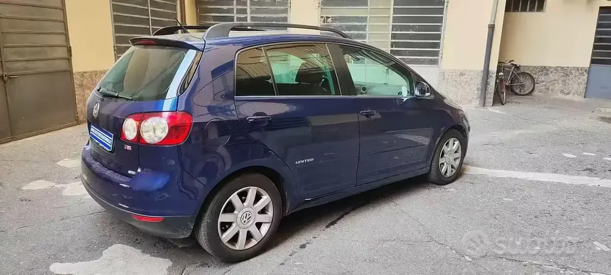 Usata VW Golf Plus Cross Highline 160 CV (117 kW) 2009 Blu metallizzato Monovolume