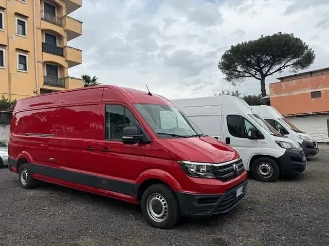 Usata VW Crafter Business 140 CV (102 kW) 2019 Rosso Furgone