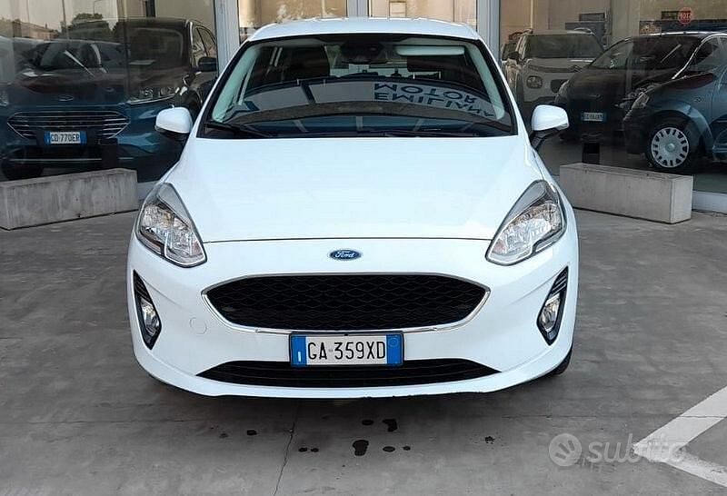 Usata Ford Fiesta 75 CV (55 kW) 2020 Bianco Utilitaria